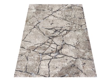 Béžový koberec s mramorovým vzorom Panamero 25
