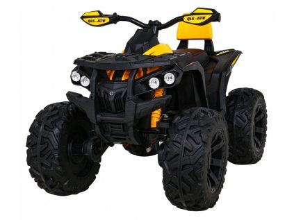 Štvorkolka ATV Power žltá