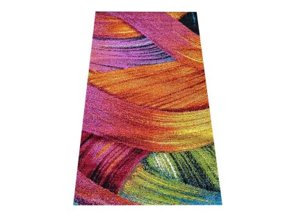 Farebný moderný koberec s abstraktným vzorom Picasso 11
