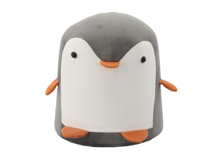 Detská taburetka Pingu - sivá