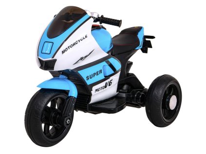 SUPER Motocykel modrý
