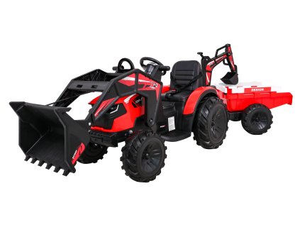 Traktorový príves 720-T červený