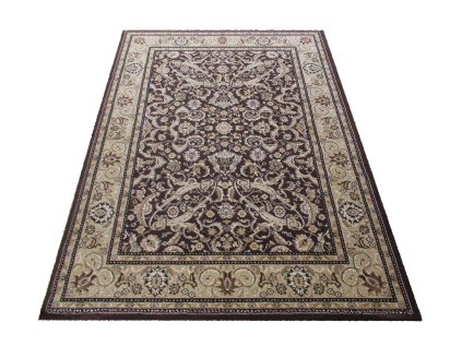 Hnedý vzorovaný koberec Exclusiv