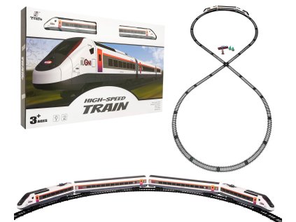 Obrovský vlak s koľajnicami