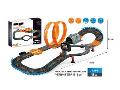 Závodná dráha MEGA RACER 1:43