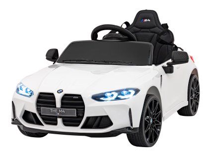 Detské elektrické auto BMW M4 Biele
