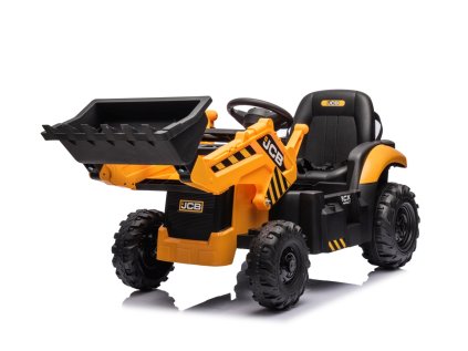 Vozidlo JCB s rýpadlom Žltá