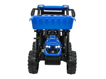 MEGA Traktor D68 s prívesom modrý