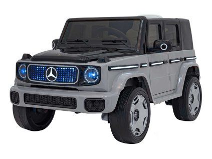 Auto Mercedes Benz EQG strieborné
