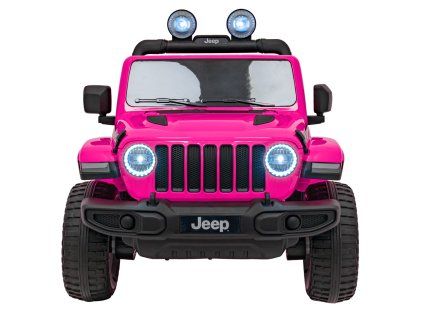 Auto Jeep Wrangler Rubicon ružové