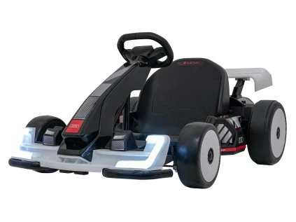 Audi motokára s funkciou Drift biela