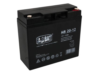Batéria na časti vozidla 12V/20AH