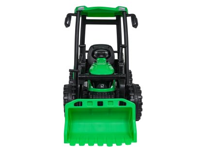 MEGA Traktor D68 s prívesom zelený