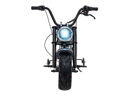 Motocykel Chopper Warrior sivý