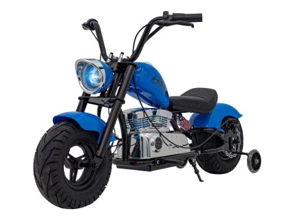 Motocykel Chopper Warrior Blue