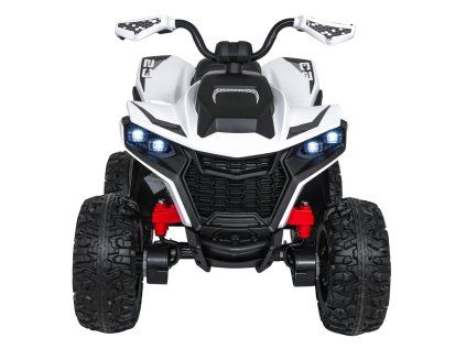 Štvorkolka Fast Wheel biela