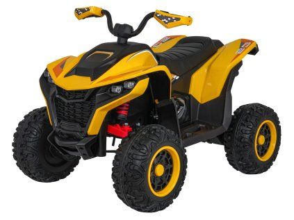 Štvorkolka Fast Wheel žltá