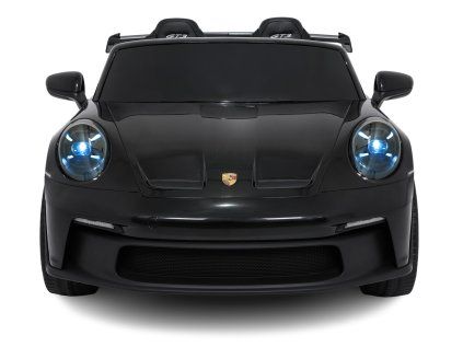 Detské pretekárske auto Porsche 911 GT3 čierne
