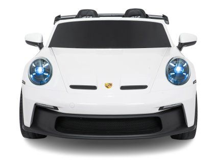 Detské pretekárske auto Porsche 911 GT3 MP4 biele