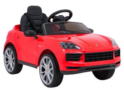 Auto Porsche Cayenne červené
