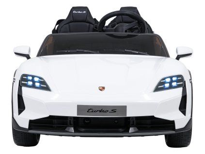 Porsche Taycan Turbo S biele autíčko