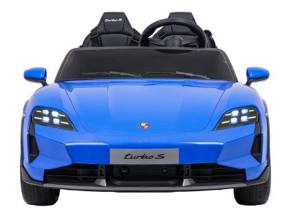 Porsche Taycan Turbo S vozidlo Modrá