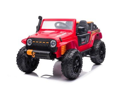 Auto Jeep Monster červené