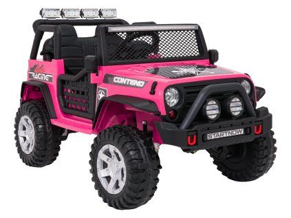 Auto Jeep BEAST 4x4 ružové