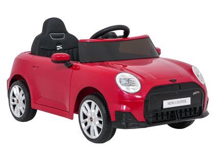 Auto Mini Cooper červené