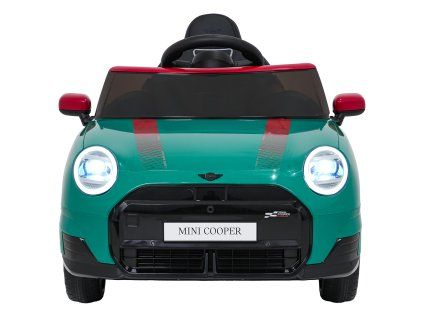 Auto Mini Cooper zelené