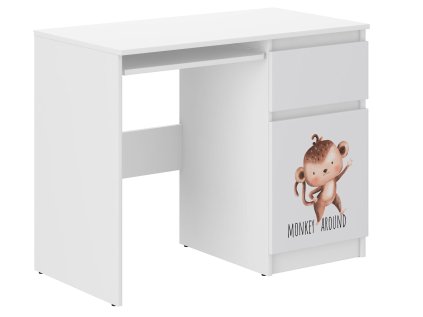 Detský písací stôl N-33 SAFARI OPICA