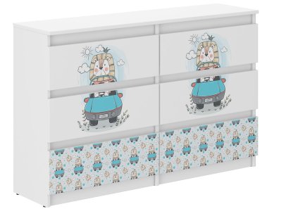 Detská komoda R-120 LEVÍ KRÁĽ