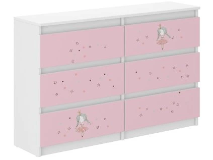 Detská komoda R-120 PRINCEZNÁ