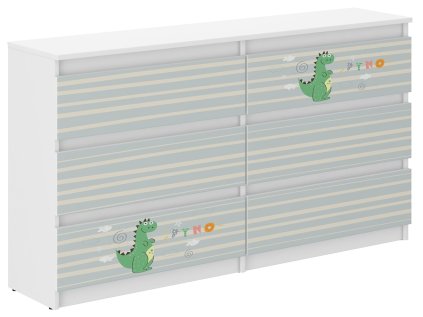 Detská komoda R-140 DINO