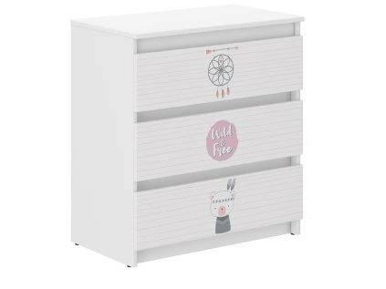 Detská komoda R-3 MEDVEDÍK INDIÁN