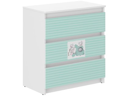 Detská komoda R-3 PRIATELIA
