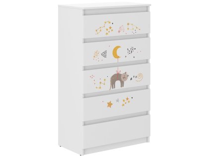 Detská komoda R-5 KOTEK