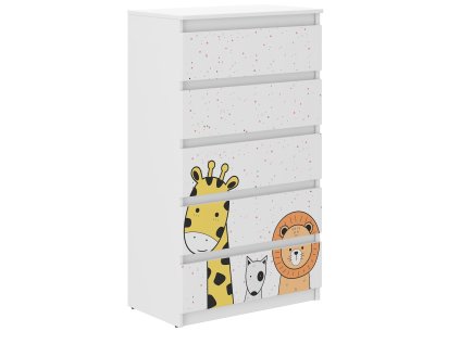 Detská komoda R-5 MINI ZOO