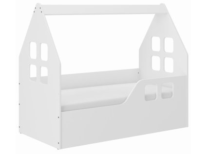 Detská posteľ DOMEK 140x70 + matrac