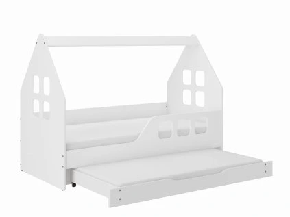 Detská posteľ DOMEK 160x80 s funkciou na spanie