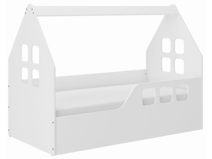 Detská posteľ DOMEK 160x80 (pravá) + matrac