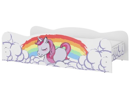 Detská posteľ CHMURKA 160x80 JEDNOROŽEC
