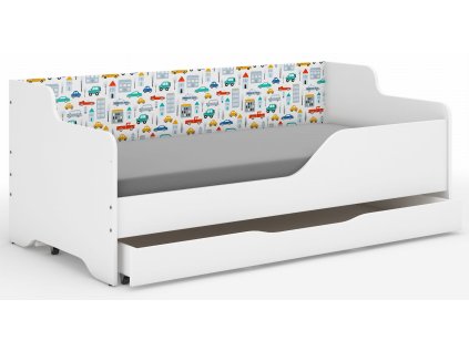 Detská posteľ LILU 160x80 AUTÍČKA