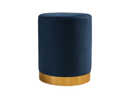 Taburetka Lena II - tmavomodrá