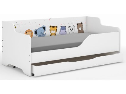 Detská posteľ LILU 160x80 MINI ZOO