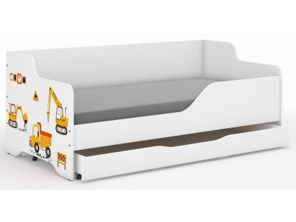 Detská posteľ LILU 160x80 STAVBA – bočnice