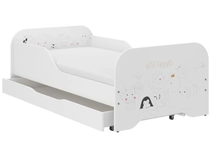 Detská posteľ MIKI  140x70  BEST FRIENDS