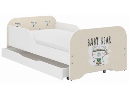 Detská posteľ MIKI 140x70  BABY BEAR