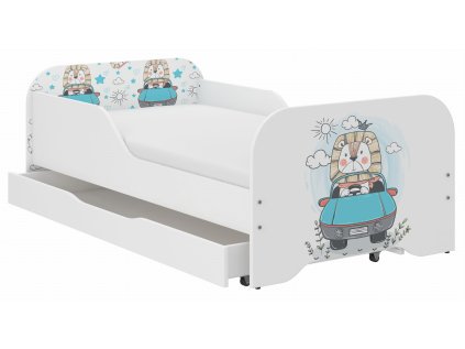 Detská posteľ MIKI 140x70 Lev kráľ
