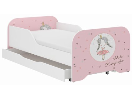 Detská posteľ MIKI 140x70 PRINCEZNÁ